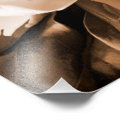 Impression Photo Arrière - plan noir blanc Magnolia Flower (Coin)