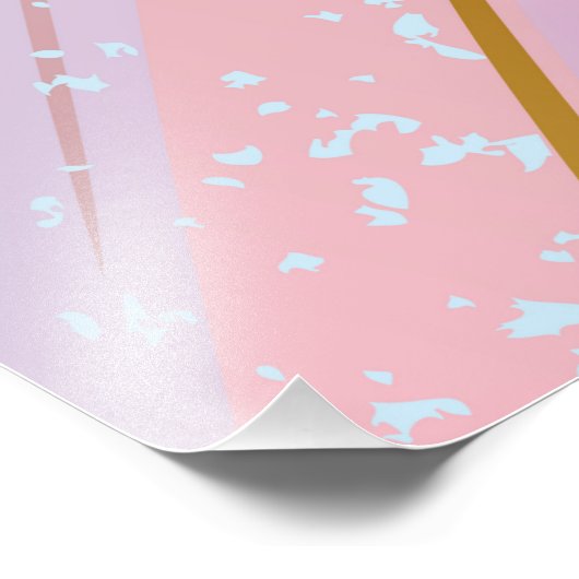 Impression Photo Arrière - plan rose texturé (Coin)