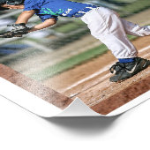 Impression Photo Arrière - plan Word de baseball..Fans de baseball (Coin)