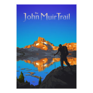 Impression Photo Art - Banner Peak - John Muir Trail Texte