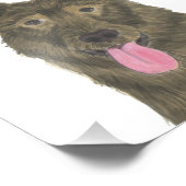 Impression Photo Art de berger de taille personnalisée (Coin)