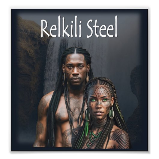 Impression Photo Art de couverture en acier Relkili (Devant)