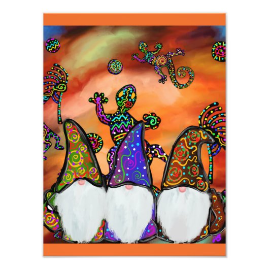 Impression Photo Art de gnome (Devant)