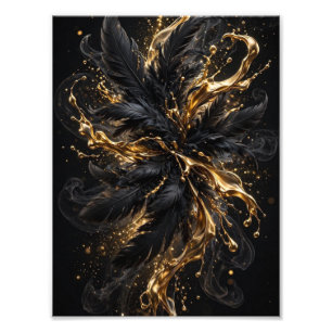 Impression Photo Art de luxe Dark Glamour
