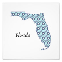 Art d'état de Floride dans "Ocean Hues"