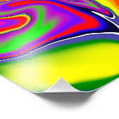 Impression Photo Art fluvial de la rivière Rainbow (Coin)