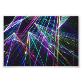 Impression Photo Art laser couleur Abstrait (Devant)