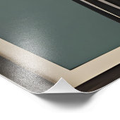 Impression Photo Art Moderne Du Milieu Du Siècle (Coin)