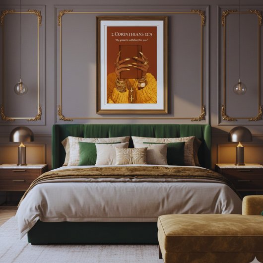 Impression Photo Art mur chrétien | Écriture biblique