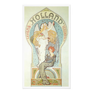 Impression Photo Art Nouveau vintage, Holland Levensverzekering