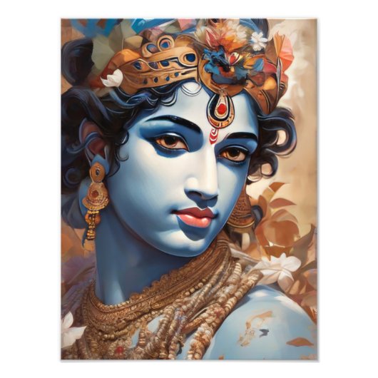 Impression Photo Art numérique Loard Krishna (Devant)