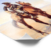 Impression Photo Art occidental de Frederic Remington « Cavalier no (Coin)