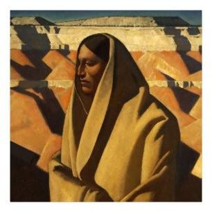 Impression Photo Art occidental "Earth Knower" par Maynard Dixon
