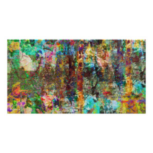 Impression Photo Art original urbain de la Jungle numérique