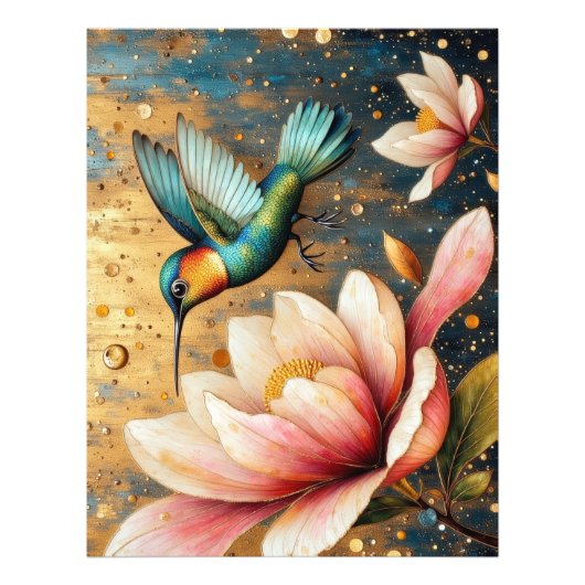Impression Photo Art sur les colibris (Devant)