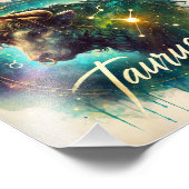 Impression Photo Art Zodiaque Majestic Taurus (Coin)