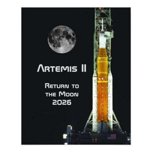 Impression Photo Artemis II Moon Mission (Devant)