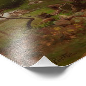 Impression Photo Arthur Parton - Old Farm House in the Catskill (Coin)