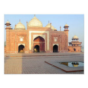 Impression Photo Asie, Inde, Uttar Pradesh, Agra. Sur le