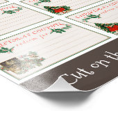 Impression Photo Assiettes fourrées Coupons de Noël (Coin)