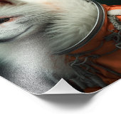 Impression Photo Astronaute du renard arctique (Coin)