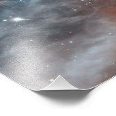 Impression Photo Astronomie spatiale de la nébuleuse (Coin)