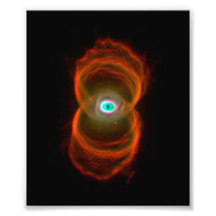 Impression Photo Astronomie spatiale de la nébuleuse à l'heure