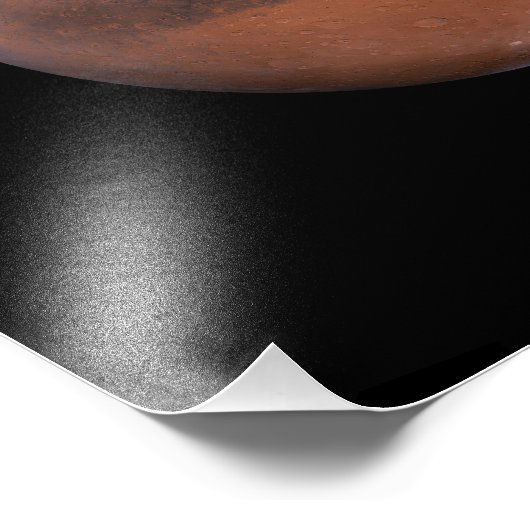 Impression Photo Astronomie spatiale martienne de Mars (Coin)