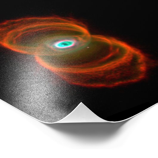 Impression Photo Astronomie spatiale Nebula en verre d'heure (Coin)