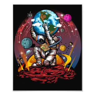 Impression Photo Atlas Space Man