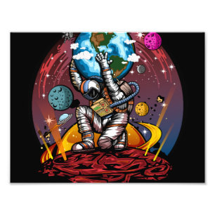 Impression Photo Atlas Space Man