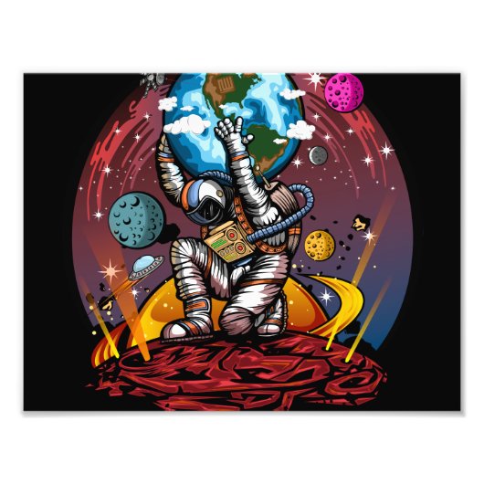 Impression Photo Atlas Space Man (Devant)