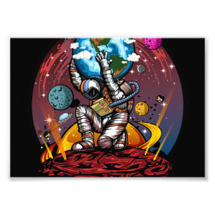 Impression Photo Atlas Space Man