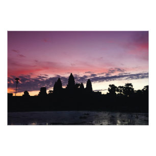 Impression Photo Aube à Angkor Wat