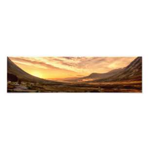 Impression Photo Aube. Glencoe, Lochaber Scotland