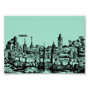Impression Photo Augsbourg capitale allemande de la Souabe