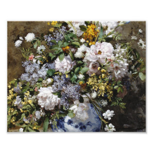 Impression Photo Auguste Renoir - Bouquet de printemps.Printemps