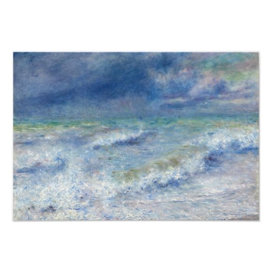 Impression Photo Auguste Renoir - La mer (Devant)