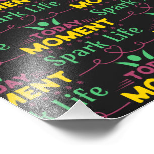 Impression Photo Aujourd'hui Moment, la vie étincelante