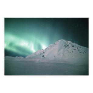 Impression Photo Aurora Borealis, près de Palmer, 17/18 janvier,