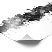 Impression Photo Aurora Colorado Skyline BW (Coin)