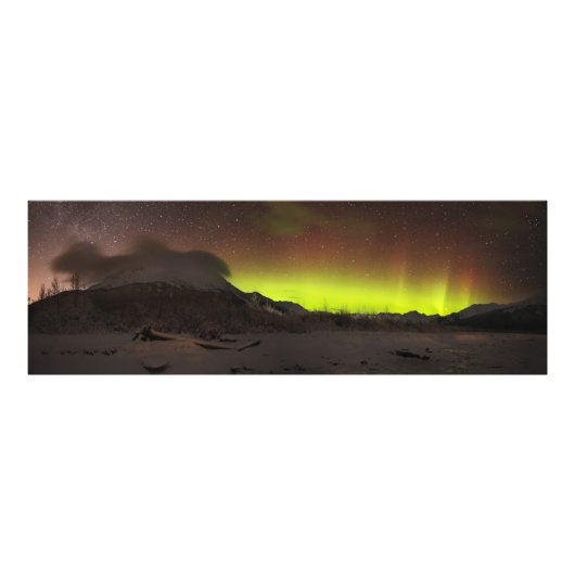 Impression Photo Aurora murale scintillante (Devant)