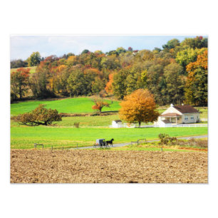 Impression Photo Automne dans le comté de Lancaster, PA