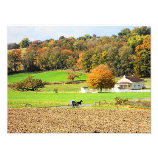 Impression Photo Automne dans le comté de Lancaster, PA