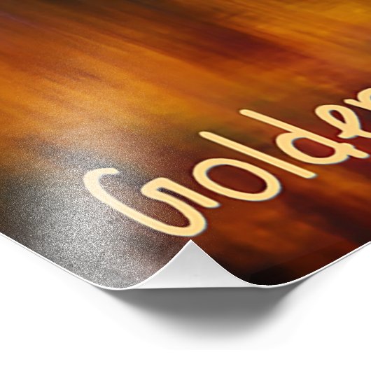 Impression Photo Automne d'or (Coin)