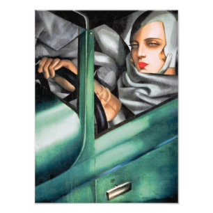 Impression Photo Autoportrait Tamara De Lempicka