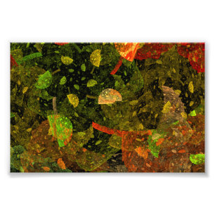 Impression Photo Autumn colorful decorative design