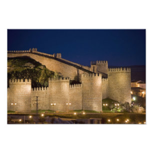Impression Photo Avila, Castille-et-León, Espagne