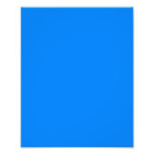 Impression Photo Azure (couleur solide) (Devant)