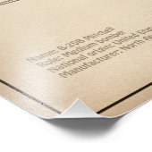 Impression Photo B-25B Mitchell Doolittle - Plan directeur de l'avi (Coin)